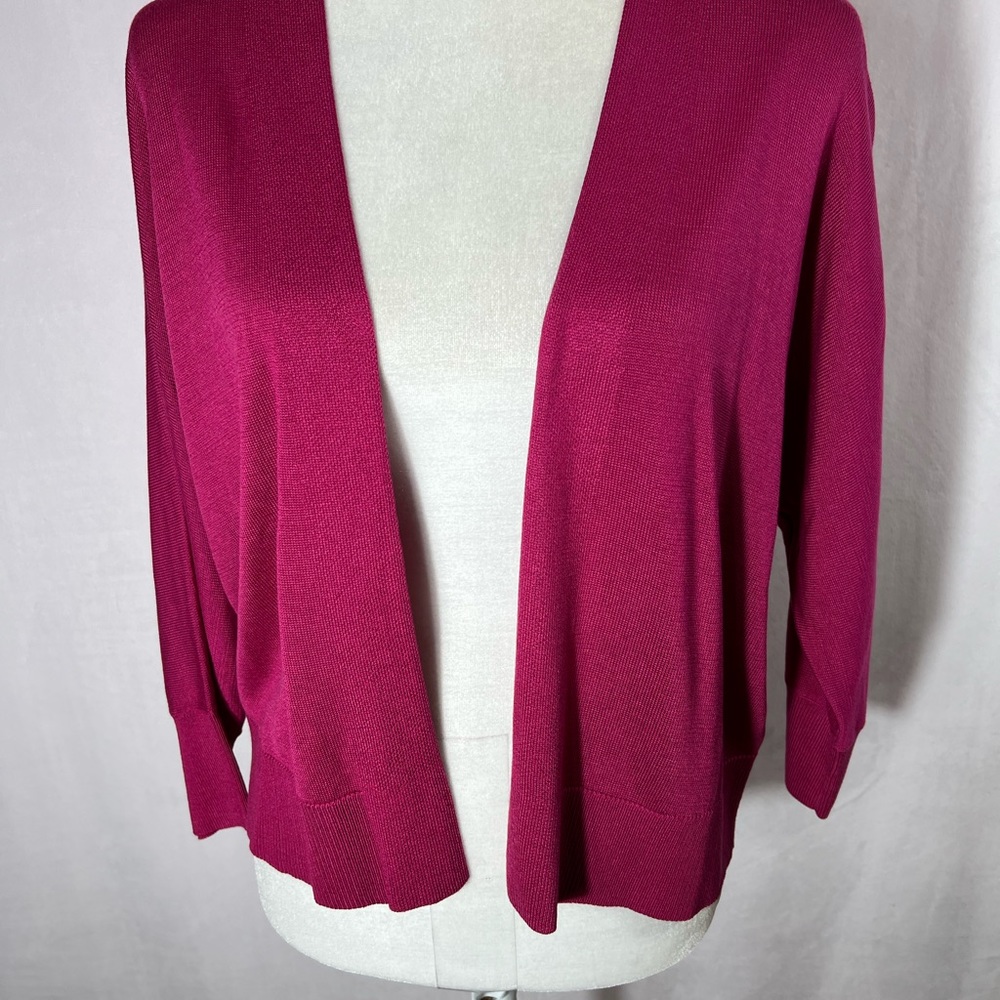 SALE - NWT “Loft” Purply-Pink Shrug - Picture 2 of 9